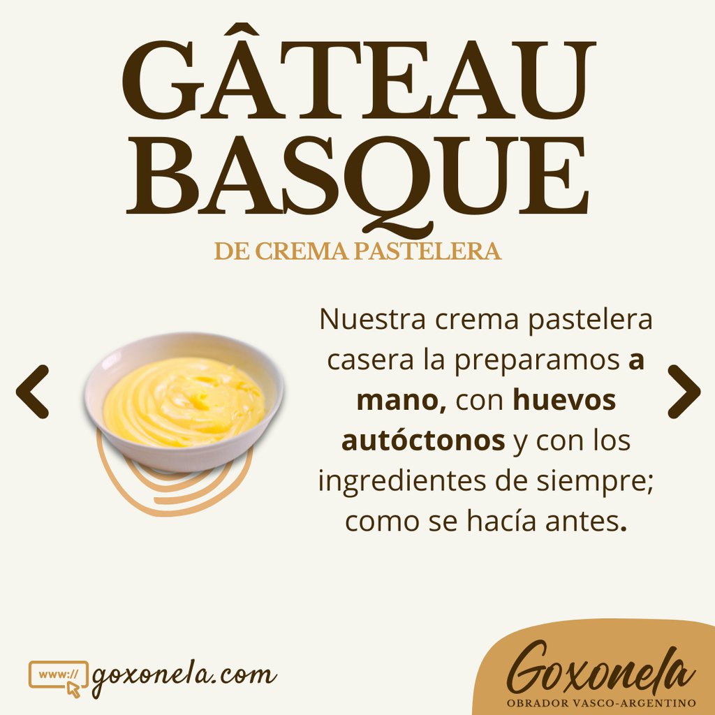 Pastel Vasco, Gateâu Basque