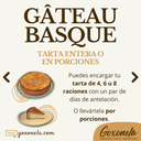Pastel Vasco, Gateâu Basque