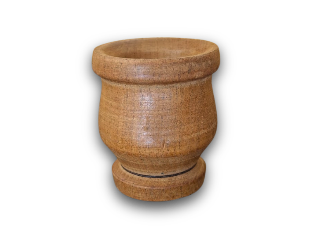 Mate de madera de algarrobo