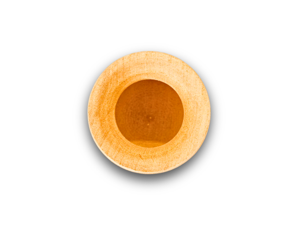 Mate de madera de algarrobo