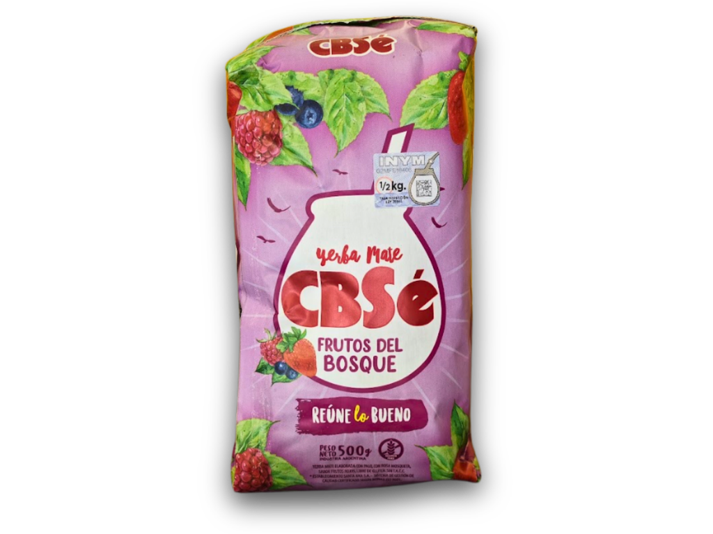 Yerba Mate CBSé Basoko fruituak 500 g
