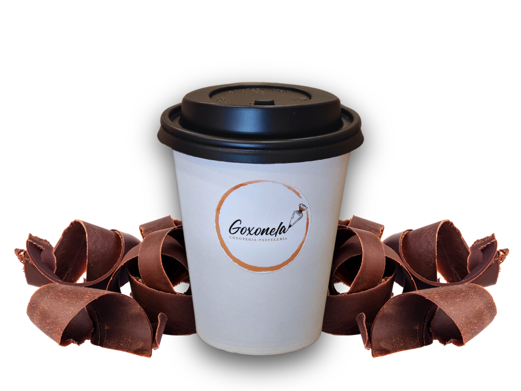 Chocolate caliente a la taza