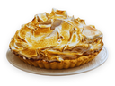 Tarta entera de crema de limón con merengue italiano / Lemon Pie