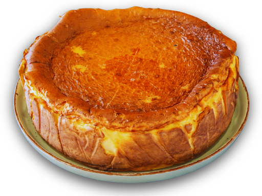 Tarta entera de queso al horno / Basque Cheesecake