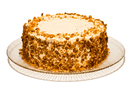 Carrot cake / Tarta entera de zanahoria
