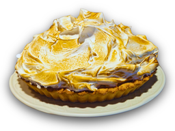 Tarta entera de crema de limón con merengue italiano / Lemon Pie