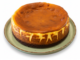 Tarta entera de queso al horno con brownie (Brownie cheesecake)