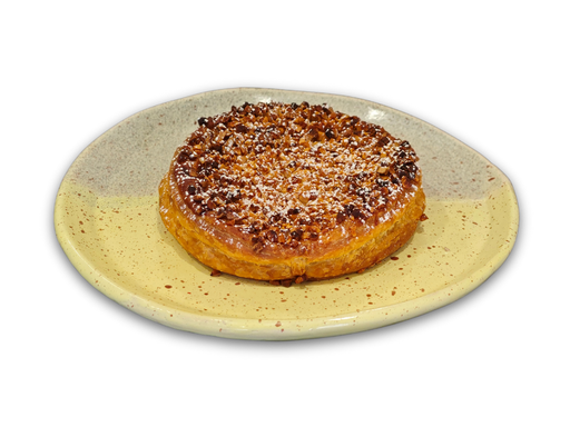 Pantxineta clásica de Hojaldre con Crema Pastelera