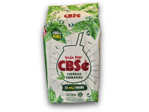 Yerba Mate CBSé Hierbas Serranas 500 g