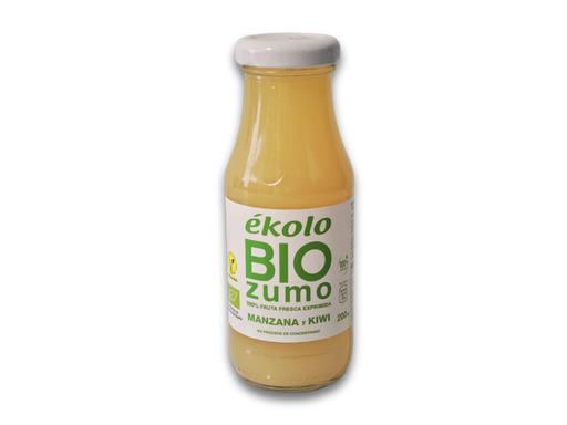 Zumo de manzana y kiwi ÉKOLO 200 ml