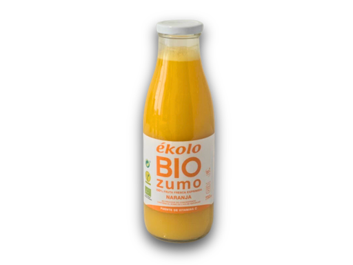 Zumo de naranja ÉKOLO 750 ml