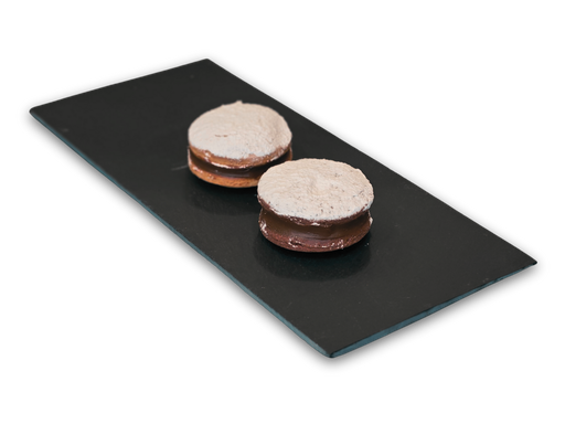 Alfajor cordobés de chocolate