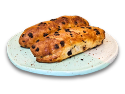 Brioche con pepitas de chocolate