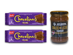 Kit Chocotorta: 2 chocolinas + dulce de leche 350g
